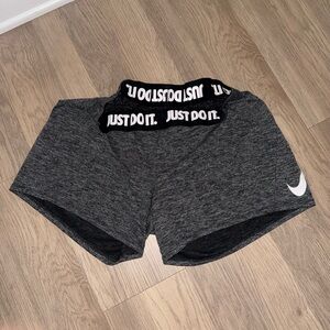 Nike Kids Charcoal Gray Shorts